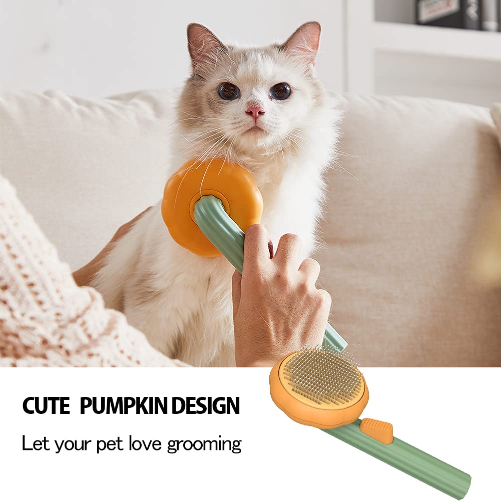 Transform Your Pet Grooming Experience with Our Self Cleaning Pet Slicker Grooming Brush
